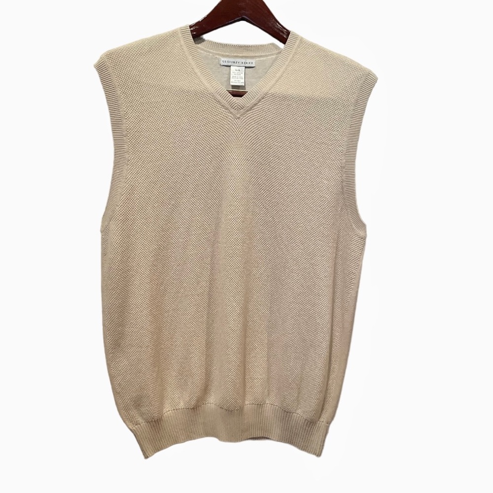 Geoffrey Beene Sweater Vest Mens Large